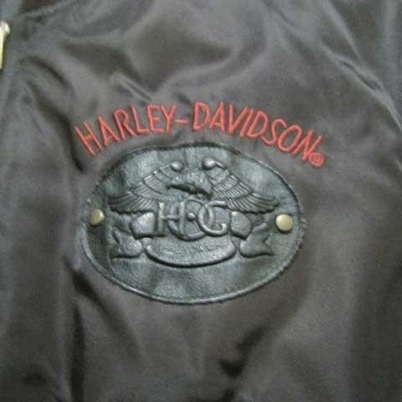 Hurley-Davidson★レディース革パンツ★希少サイズ/USED★美品