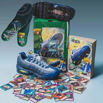 🎯輕氧 Yu-Gi-Oh! x  Nike Air Muscle 95 遊戲王聯名休閒鞋 跑步鞋 運動時尚舒適  男款