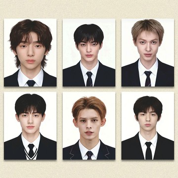 ⭐韩国代购正版⭐新男团cortis证件照马丁赵雨凡金主训严成玹安乾镐高颜值周边小卡