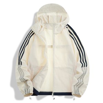 2024夏季新款防曬衣服男士寬松運動服外套冰絲遮陽戶外旅行防嗮服