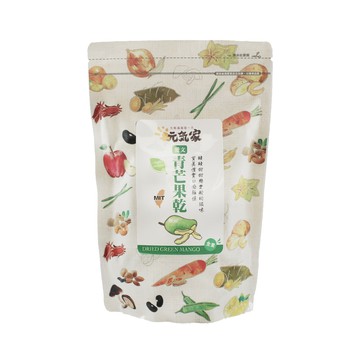 元氣家 愛文青芒果乾 200g  無添加物  低溫烘焙  1包