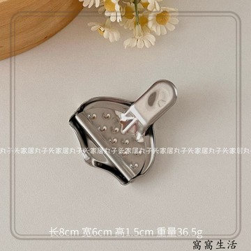 台灣出貨  韓國ins風不銹鋼金桔檸檬榨汁器家用手動壓汁器迷你擠汁夾