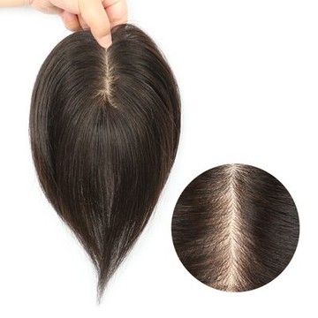 假髮片真髮絲-20cm直髮補髮片8x13cm內網女假髮73us19【獨家進口】【米蘭精品】