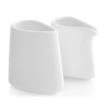 Tea Forte-美國Sugar Creamer迷你陶瓷咖啡茶伴侶糖罐奶罐2件套裝