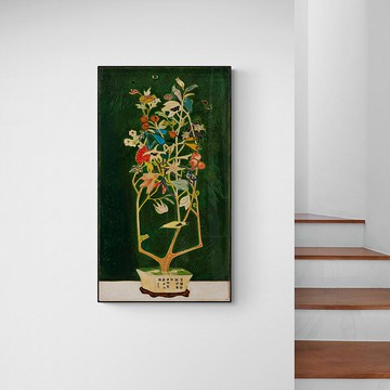 【藝術掛畫】 萬物靜觀皆自得 / 常玉