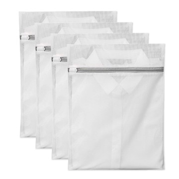 OLoBabee 洗衣袋 50 x 40cm  4個  白色