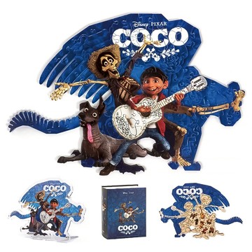 迪士尼電影系列木質拼圖(可可夜總會)