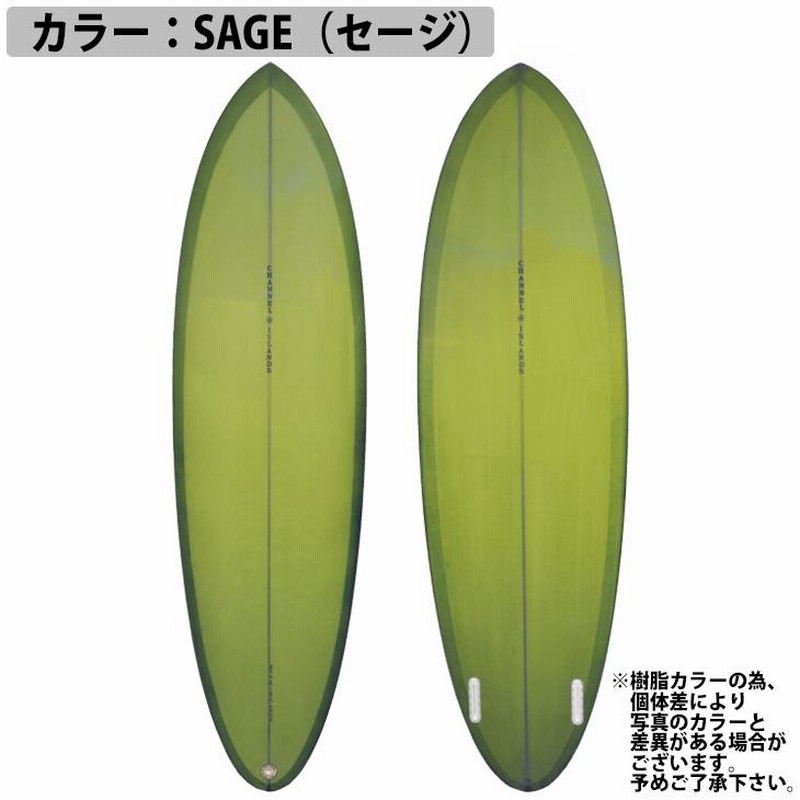 Channel Islands チャンネル CI MID TWIN シーアイ・ミッド 6'5