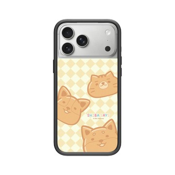 iPhone 17 Pro Max Mod NX -邊框背蓋組合 (相機按鈕) 黑 - 柴語錄 Shiba Says - 邪惡的下午茶