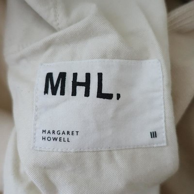 MHL. コットン ペインターパンツ オフホワイト マーガレット