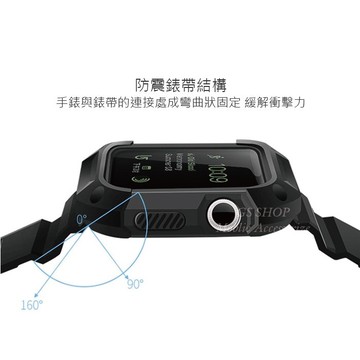 超強防摔殼 apple watch 3代 4代 5代 38/42/40/44mm 錶帶+保護殼 保護