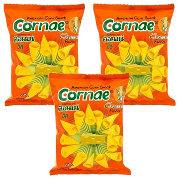 Cornae 玉米金牛角餅乾 起司  48g  3包