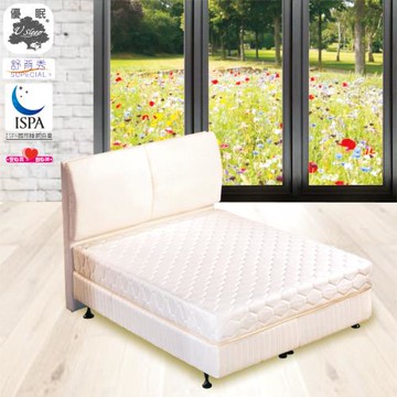 優眠舒背秀微硬體感2.3冬夏連結彈簧床墊-5尺*6.2尺 雙人(冬夏款)