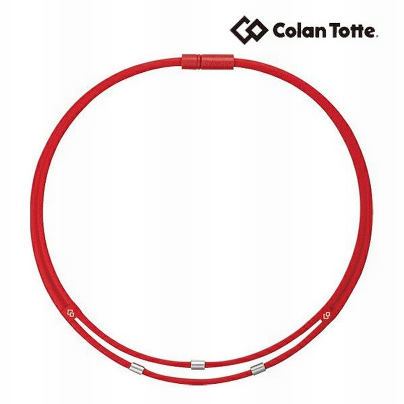 コラントッテ Colantotte ワックルネック TWIN レッド スポーツ