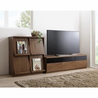 テレビ台 TV-line 2点セット テレビボード幅140 フラップチェスト