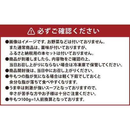 ふるさと納税 黄金屋特製もつ鍋 大盛りセット×2 計10人前 モツ モツ鍋 福岡県太宰府市