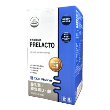 鍾根堂 Prelacto益生菌粉包 30包/盒