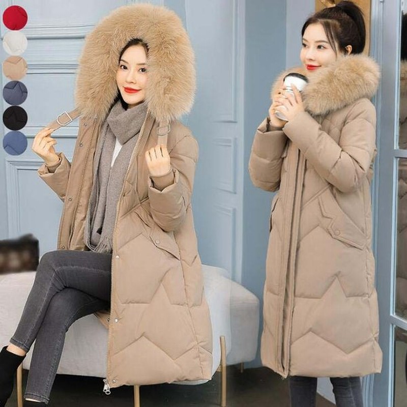 中綿コート 可愛い フェイクファー フード付き ダウンコート レディース 大きいサイズ ロング丈 コート ダウンジャケット 冬服 防寒着 あったか 女性用 アウター 通販 Lineポイント最大0 5 Get Lineショッピング