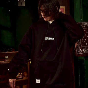 CACO-坂本商店收據連帽T-男女共穿【K1SK010】