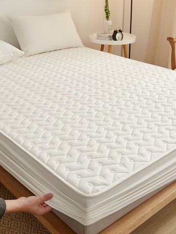 純棉夾棉全包床笠單件全棉床墊防滑保護套加厚床套罩席夢思防塵罩