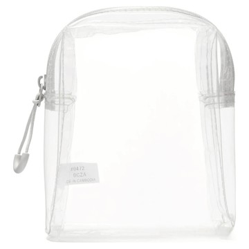 MUJI 無印良品 TPU 透明收納袋附底 12 x 10 x 4cm  1個