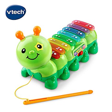 【Vtech】2合1動感敲敲毛毛蟲
