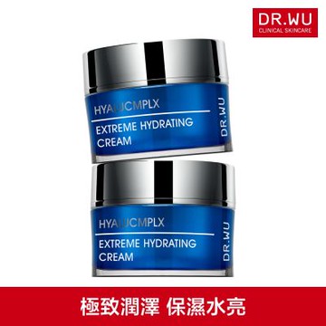 DR.WU 玻尿酸保濕精華霜50ML(共2入)
