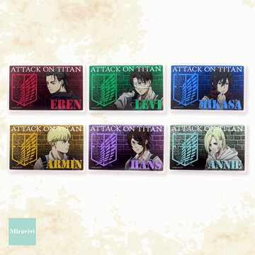 進擊的巨人-盲抽長方磁鐵(隨機共6款)