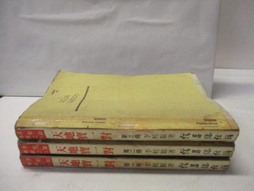 【書寶二手書T4／武俠小說_OHM】天地寶一對_1-3冊合售_李輕鬆