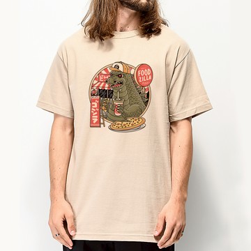 Foodzilla 中性短袖T恤 6色 授權Godzilla可樂比薩日文哥吉拉怪獸服飾浮世繪日本藝妓武士Kaiju東京