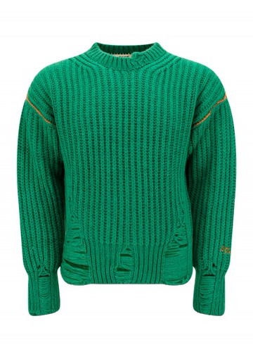 Msgm - Sweater - Mens - Green