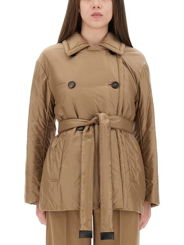 s max mara "calla" padded trench coat