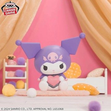 【超萌行銷】BANPRESTO 三麗鷗 酷洛米 SOFVIMATES軟膠公仔 紫色 BD89748