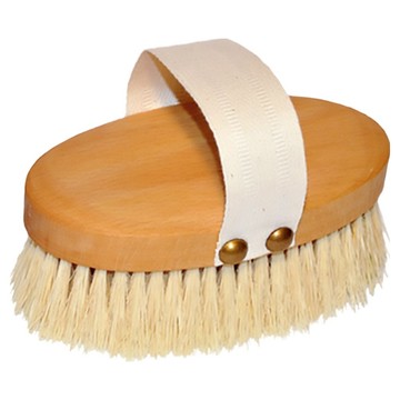 FALLER德國芙樂森 詠木香 特長天然植物纖維輕SPA筋膜放鬆沐浴刷  木色  1個