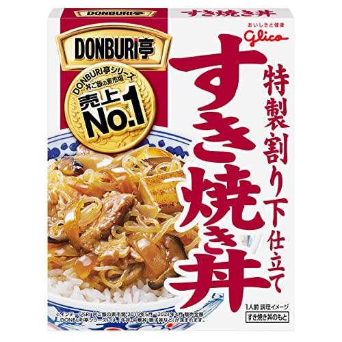 グリコ DONBURI亭 すき焼き丼 170g×10個