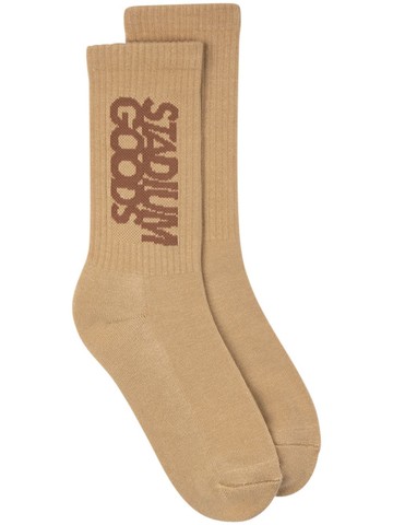 STADIUM GOODS® - Crew Socks "Cappuccino" sneakers - unisex - Cotton - L - Neutrals