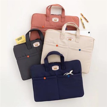 簡約手提電腦包蘋果13.3華為14聯想15.6寸筆記本ipad11文件袋學生