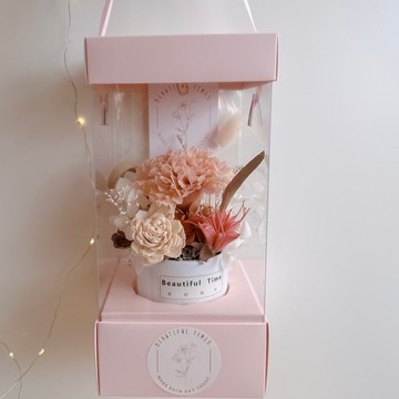 永生花提盒 | 永生康乃馨盆花、禮盒、永生花、擴香花