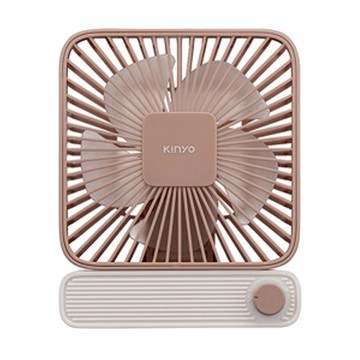 KINYO 復古靜音充電風扇