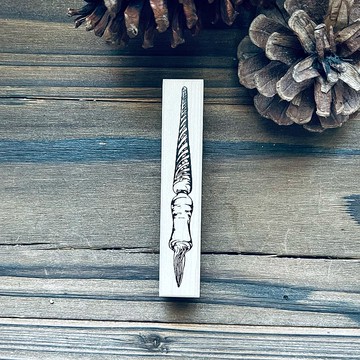 no.91 沾水筆 楓木印章 復刻改版