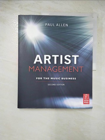 【書寶二手書T2／財經企管_SFU】Artist Management for the Music Business_Allen, Paul
