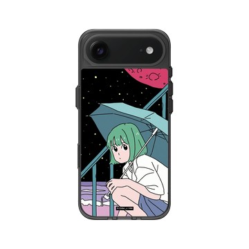 iPhone Air Clear (相機按鈕) 酷墨灰 - 子凡 Zzifan_z - 雨傘