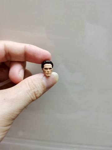 1/18 3.75蜘蛛俠3 老綠磨 威廉達福頭雕 人偶 非真人