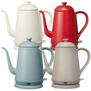 現貨 日本 BRUNO 復古造型細口電熱水壺 BOE072 快煮壺 手沖壺 防空燒 不鏽鋼 1L