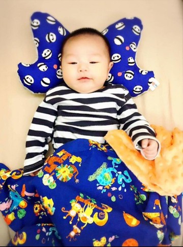 寶寶毯+翅膀枕彌月禮盒