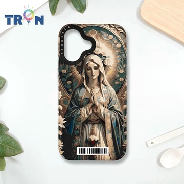 TRON IPHONE 16 聖母古典風 防摔 MAGSAFE 磁吸 太空載具殼 透白 手機殼