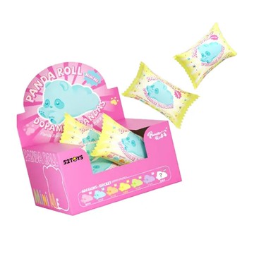 52TOYS PANDA ROLL 胖噠幼-多巴胺熊貓萌粒盲盒手辦公仔盒玩 (單入隨機出貨)