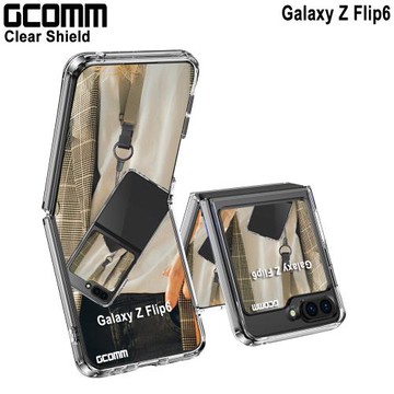 GCOMM 三星 Z Flip6 晶透厚盾抗摔殼 Clear Shield