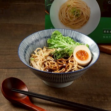 【連淨】苦茶油關廟麵(蒜香三星蔥) (植物五辛素)