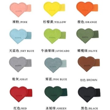 🎀免運臺灣有貨🎀網紅筆夾自粘式可愛筆環配件皮質筆記本便攜綁帶固定通用本子筆插🎀可開票